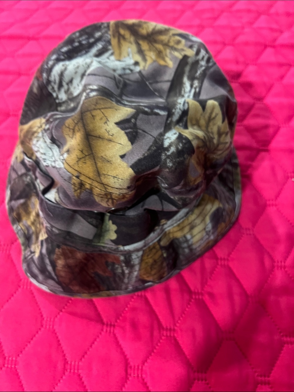 Master Sportsman Leaf Camo Bucket Hat for Men - Brown/Green